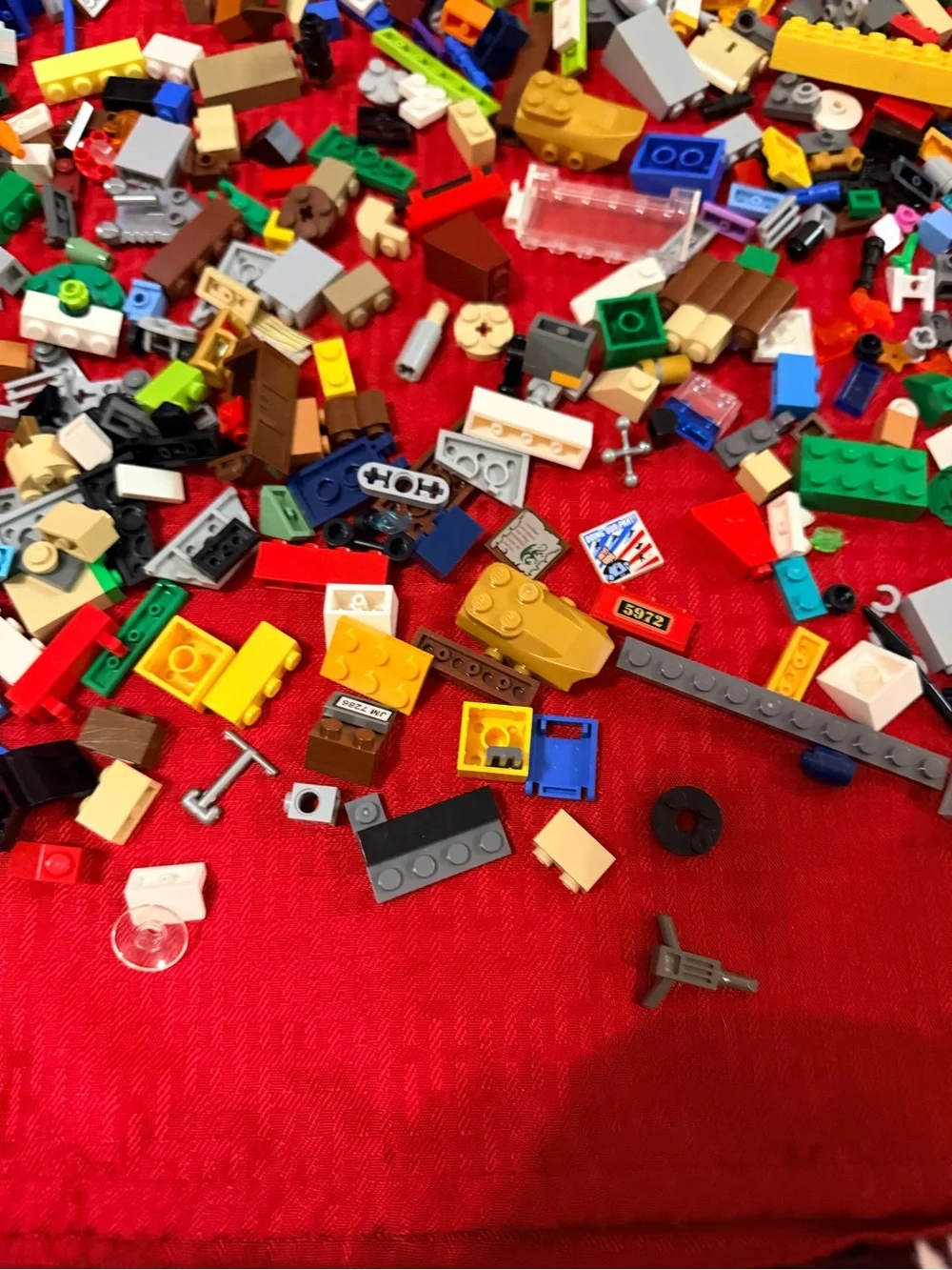 Mixed lot of Legos w minifigures Harry Potter